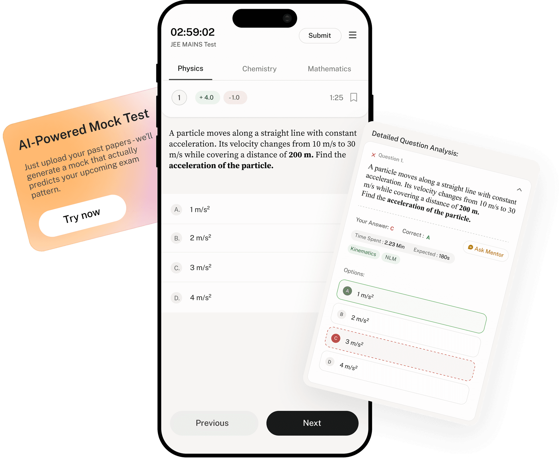 Smart Mock Tests